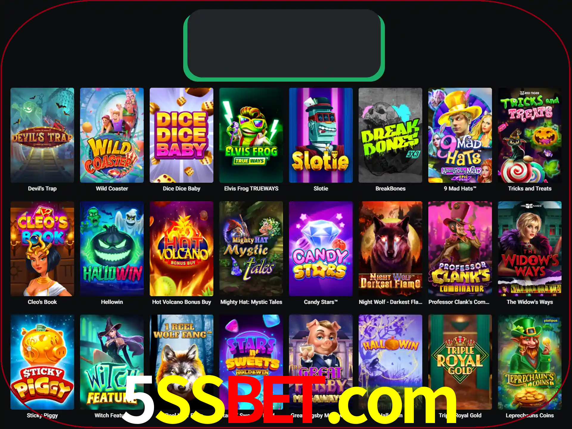 Procure por seus amados jogos de slot.